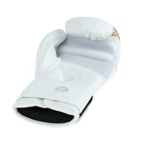 King Pro Boxing boxerské rukavice Revo 9 - bílá/zlatá