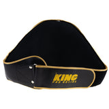 King Pro Boxing tréninkový pás pro trenéry, černá/zlatá, KPB-BP
