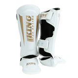 Chrániče holení King Pro boxing Revo 9, bílá/zlatá, KPB/SG REVO 9