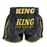 King Thai trenky - černá/zlatá, KP08
