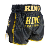 King Thai trenky - černá/zlatá, KP08