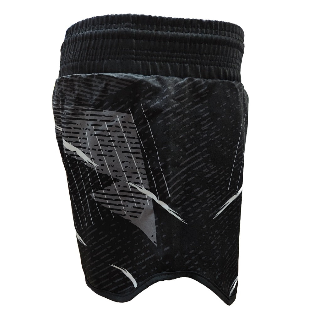 King Shadow MMA šortky - černá/šedá