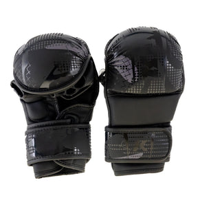 King Pro Boxing Shogun 1 – sparring MMA rukavice, černá - view-1