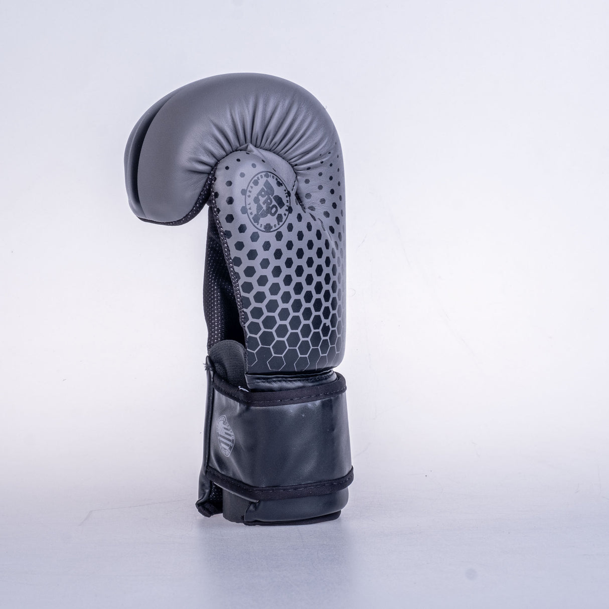 Fighter otevřené rukavice - šedá/černá, OHF-HXGR-0209