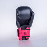 Fighter otevřené rukavice - černá/růžová, OHF-WRD-0207