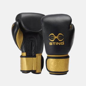 Sting boxerské rukavice Evolution - černá/zlatá, ST10395 - view-1