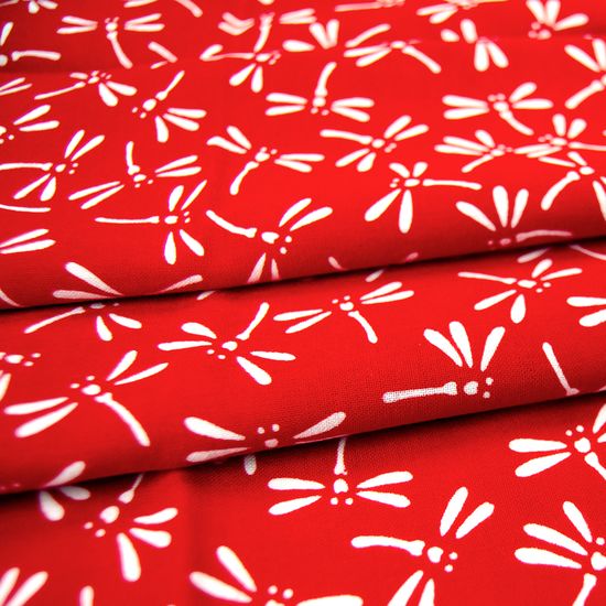 Tenugui - Tombo, červená, TN-14-R