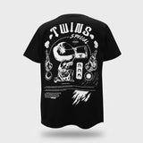 Triko TWINS TEE - černá, TEE-02