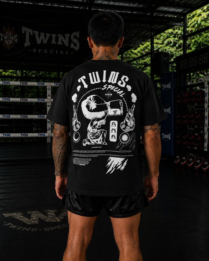 Triko TWINS TEE - černá, TEE-02