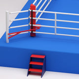 Boxérský Ring 7,8 x 7,8 m dle pravidel AIBA, BRCP75-4
