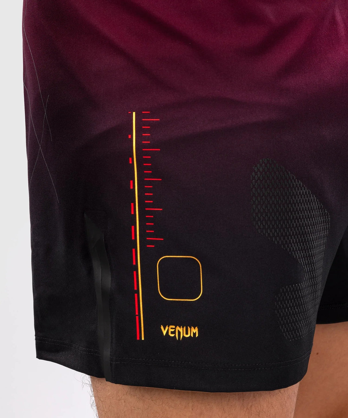 Venum šortky Tactical XT – černá/bordó/zlatá, VENUM-05525-139