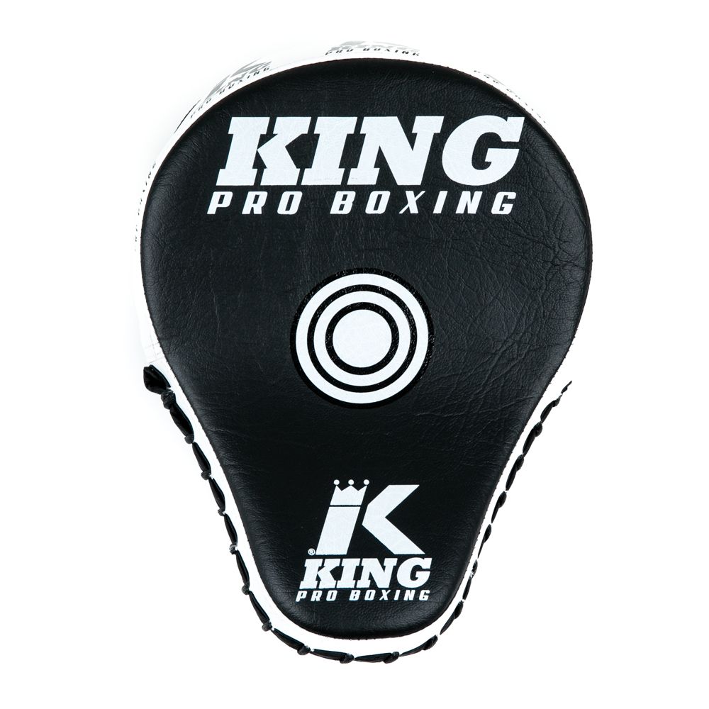 King Pro Boxing boxerské lapy - černá/bílá, KPB/FM REVO 2 – Hayashi.cz