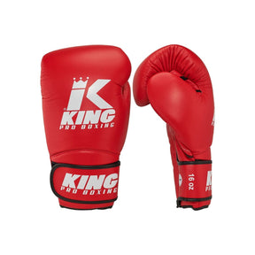 King Pro Boxing boxerské rukavice Star Mesh 5 - červená, KPB/BG-STAR5 - view-1