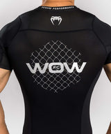 Venum rashguard x WOW FC s krátkým rukávem, černá/červená, VENUM-05921-001