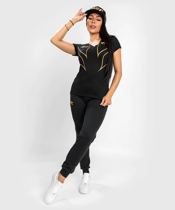 Venum UFC Fight Night 2.0 Replica triko - Champion - černá/zlatá