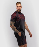 Venum Dry Tech Spectre tričko - černá/červená, VENUM-06308-100