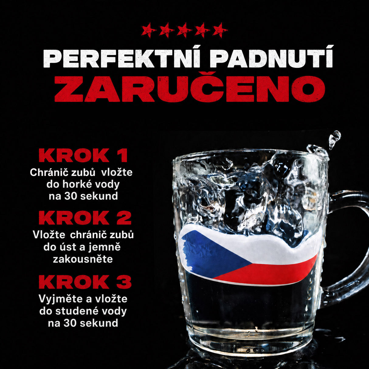 SAFEJAWZ chrániče zubů EXTRO - CZECH
