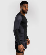 Venum x Assassin's Creed Shadows Rashguard s dlouhým rukávem - černý, VENUM-05671-001