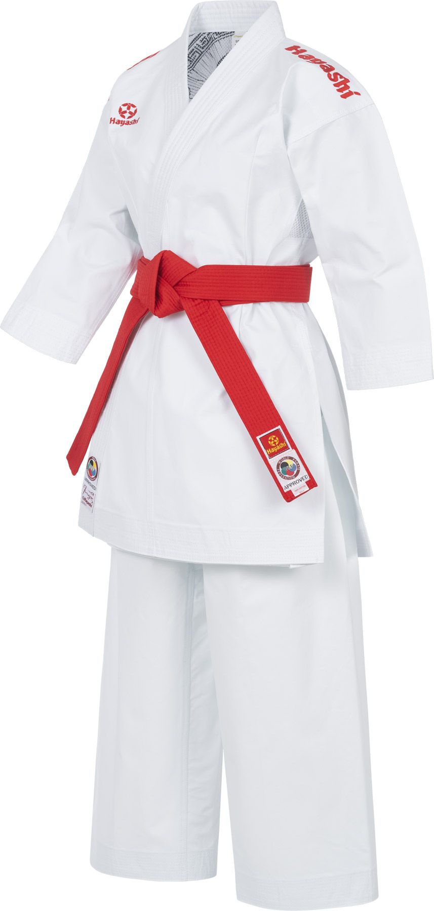 Karate Gi Jingu s červenou výšivkou -0292-14