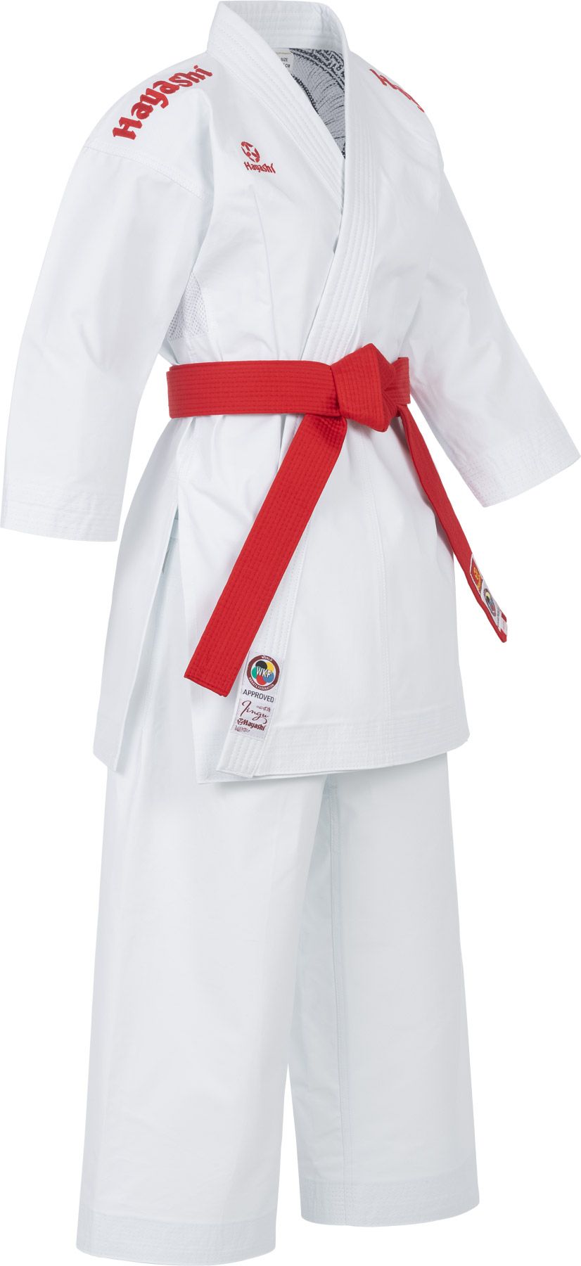 Karate Gi Jingu s červenou výšivkou -0292-14