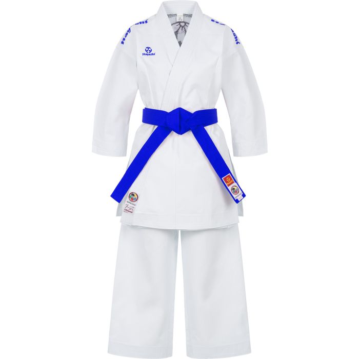 Karate Gi Jingu s modrou výšivkou -0292-16