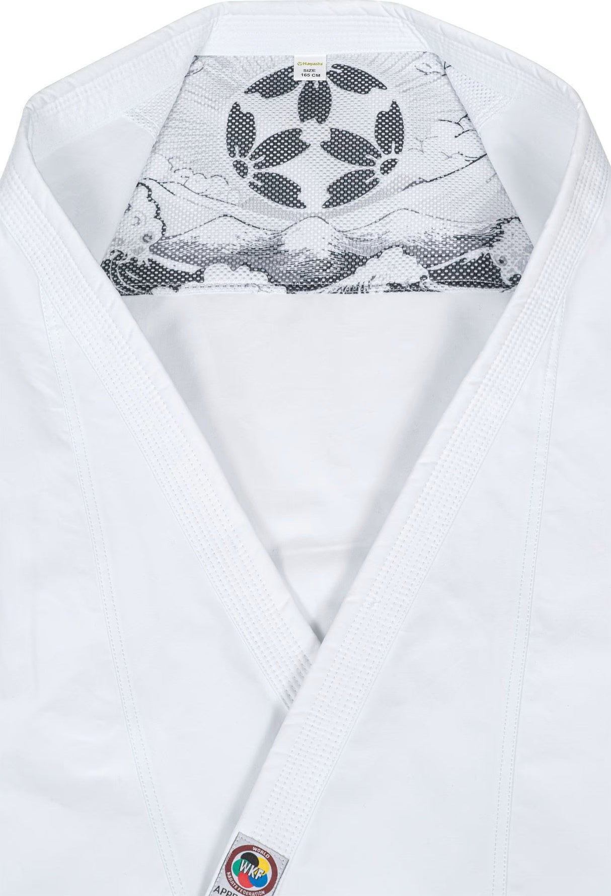 Hayashi karate gi TENNO s bílou výšivkou - Premium , 0492-1