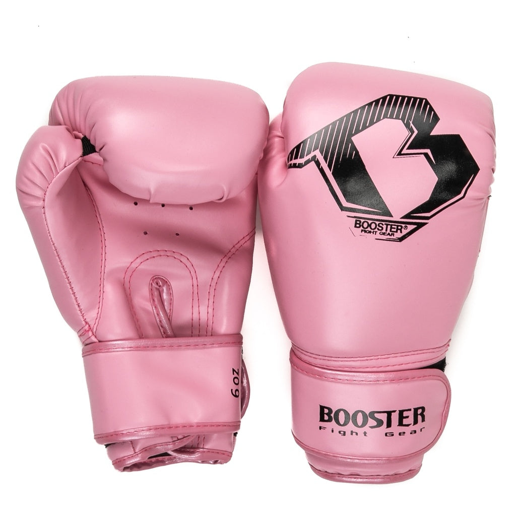 Boxerské rukavice BOOSTER FIGHT GEAR BT STARTER, růžová