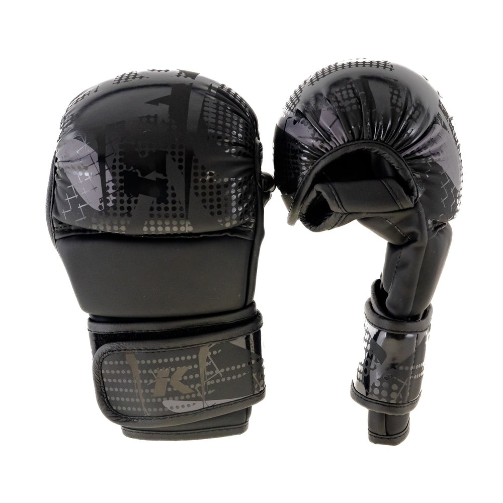 King Pro Boxing Shogun 1 – sparring MMA rukavice, černá