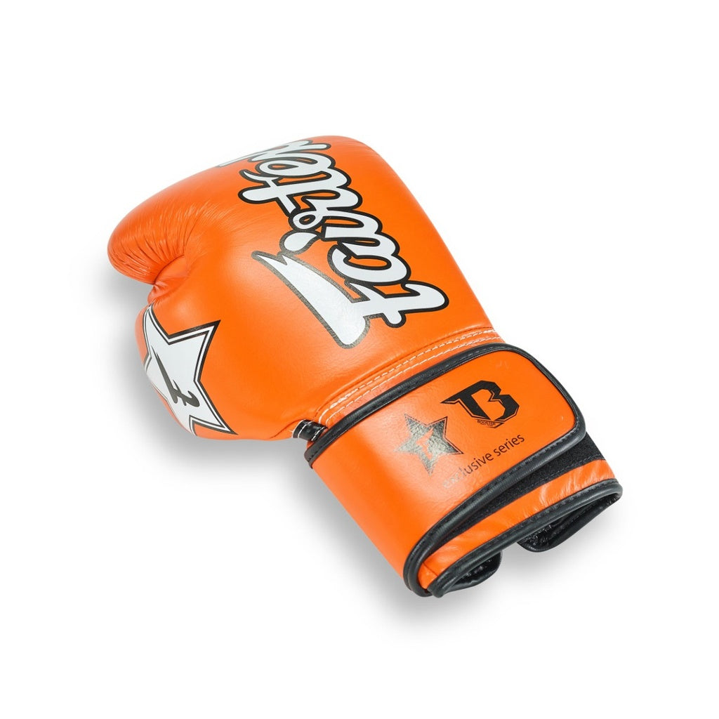 Fairtex boxerské rukavice Booster series - oranžová, FXB BG V2 ORANGE