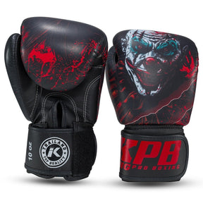 King Pro Boxing boxerské rukavice SCARY - černá/červená, KPB SCARY BG - view-1