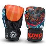 King Pro Boxing boxerské rukavice Dragon -barevná, KPB/BG DRAGON