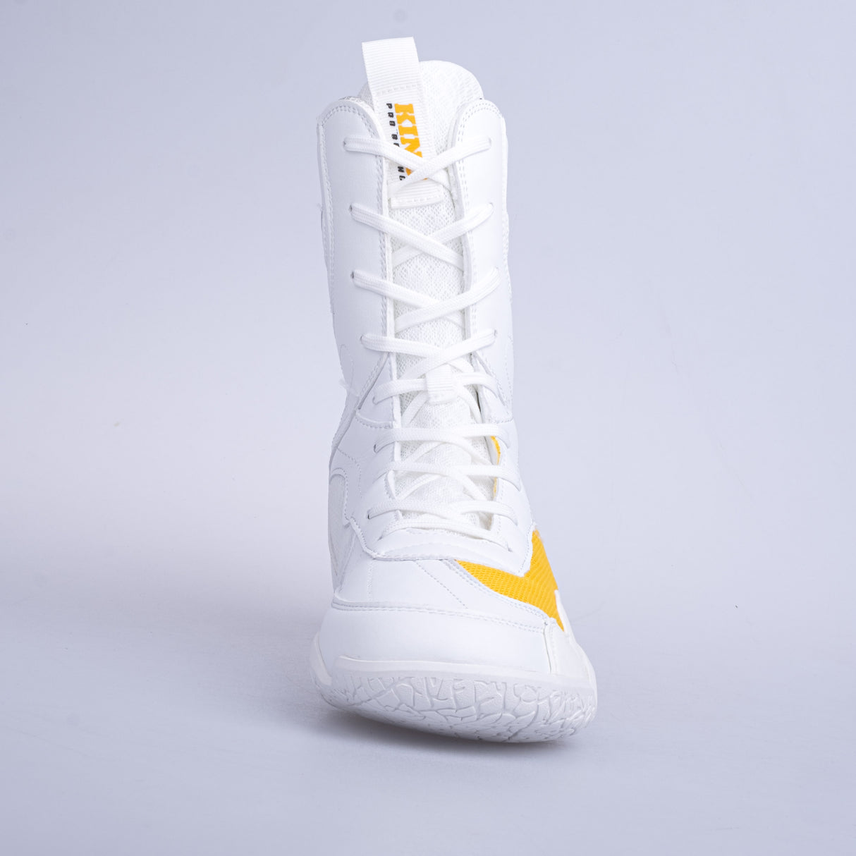 KING boxerská obuv Apex Pro 2 - bílá/zlatá