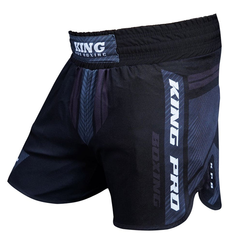 King PB Legion 2 MMA šortky - černá/šedá,  LEGION 2 MMA TRUNK