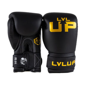 King Pro Boxing boxerské rukavice LVL UP 4 - černá/zlatá, LVL-UP BG 4 - view-1