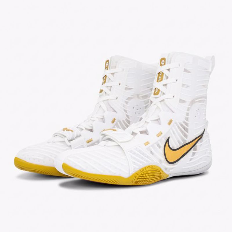 Box boty Nike HyperKO 3 - bílá/zlatá, HV6696100