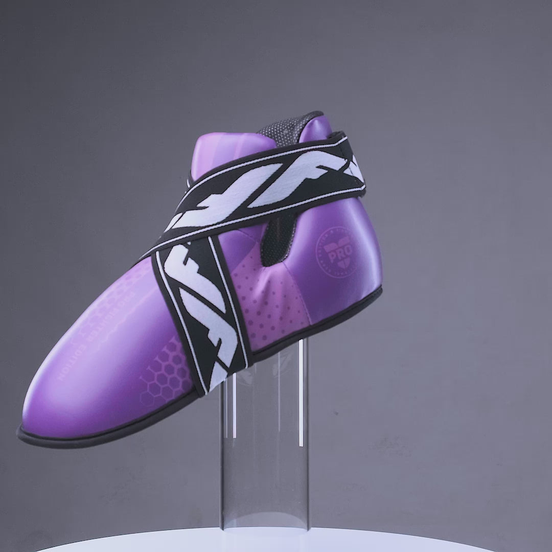 Fighter Chrániče nohou - fialová, JE1455-HXGR-1515