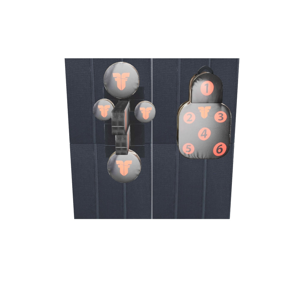 Tréninková stěna Power wall Fighter CAMO - Set, FPWS-01-CB