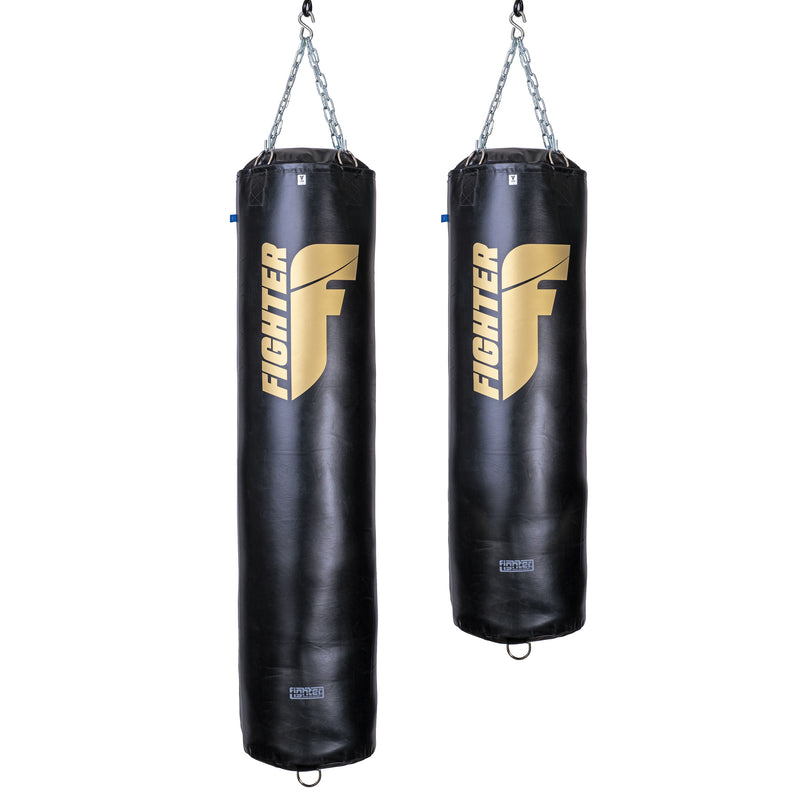 Fighter Profesionální boxerský pytel 150 a 180cm, průměr 36cm Classic - černá/zlatá