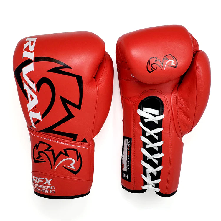 Boxerské rukavice Rival RFX-G-SPAR-HDE - červená