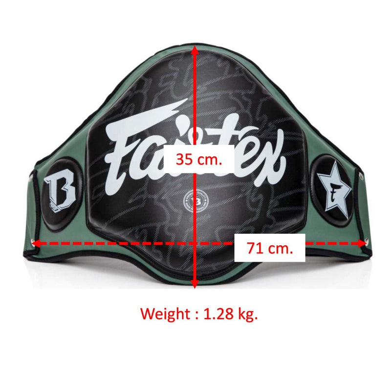 Booster x Fairtex lapa na tělo pro trenéry, černá/bílá, FXB-BP-BK