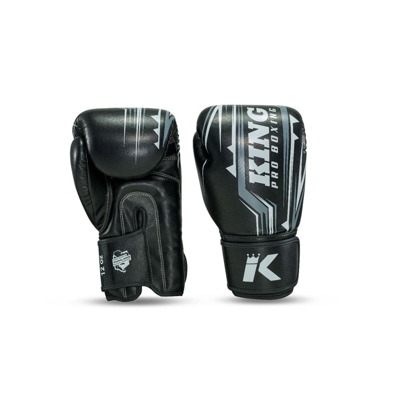 King Pro Boxing boxerské rukavice Spartan 1 - černá, KPB/BG SPARTAN 1