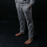 Tepláky Fighter, s potiskem BOXING - šedá, F25JGPBX-09