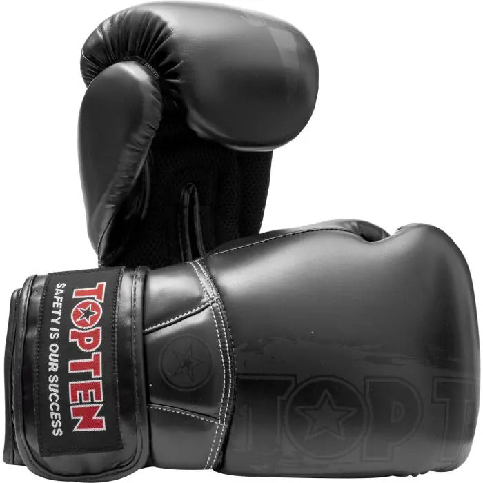 Boxerské rukavice Top Ten Elite Dual - černá, 27411-90