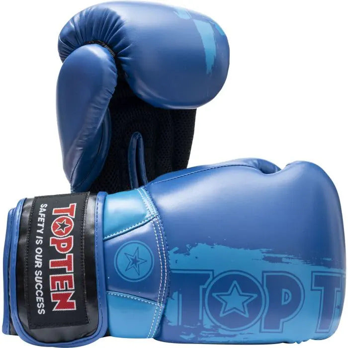 Boxerské rukavice Top Ten Elite Dual - modrá, 27411-60