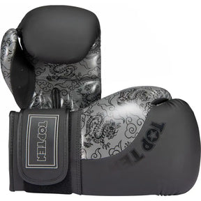 Top Ten boxerské rukavice „Dragon“ - černá/šedá, 22197-91 - view-1