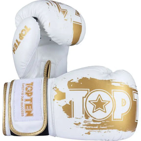 Boxerské rukavice TOP TEN Power Ink Golden Star - zlatá/bílá, 22662-1212 - view-1