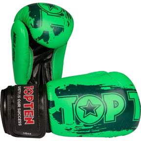 Boxerské rukavice TOP TEN Power - zelená, 20662-50 - view-1