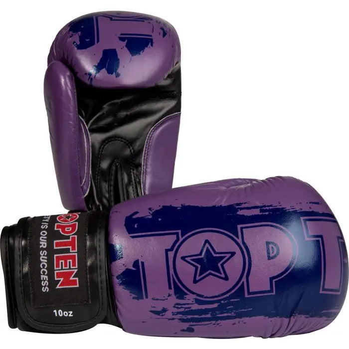Boxerské rukavice TOP TEN Power - fialová, 20662-7