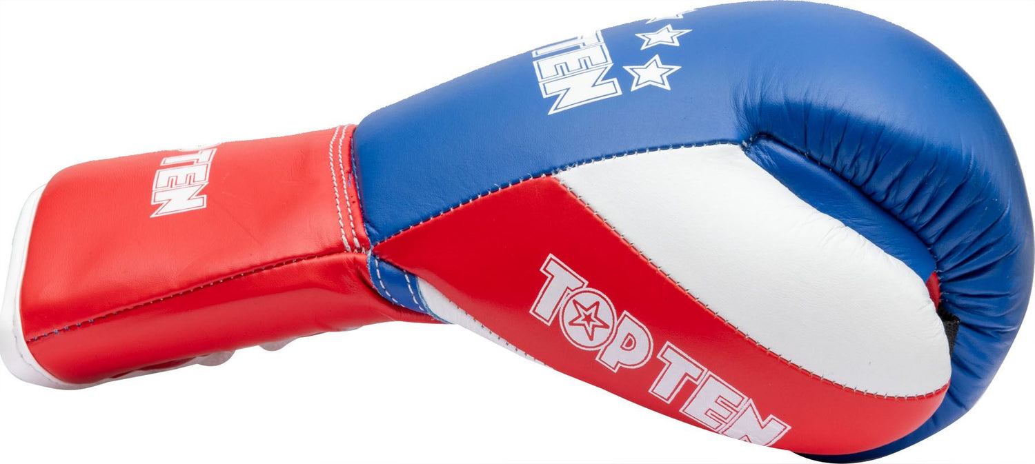 Top Ten boxerské rukavice Profi - tricolor – Hayashi.cz