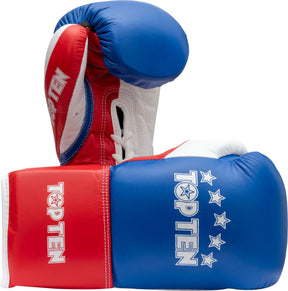 Top Ten boxerské rukavice Profi - tricolor - view-1
